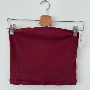 Brandy Melville Deep Red Tube Top